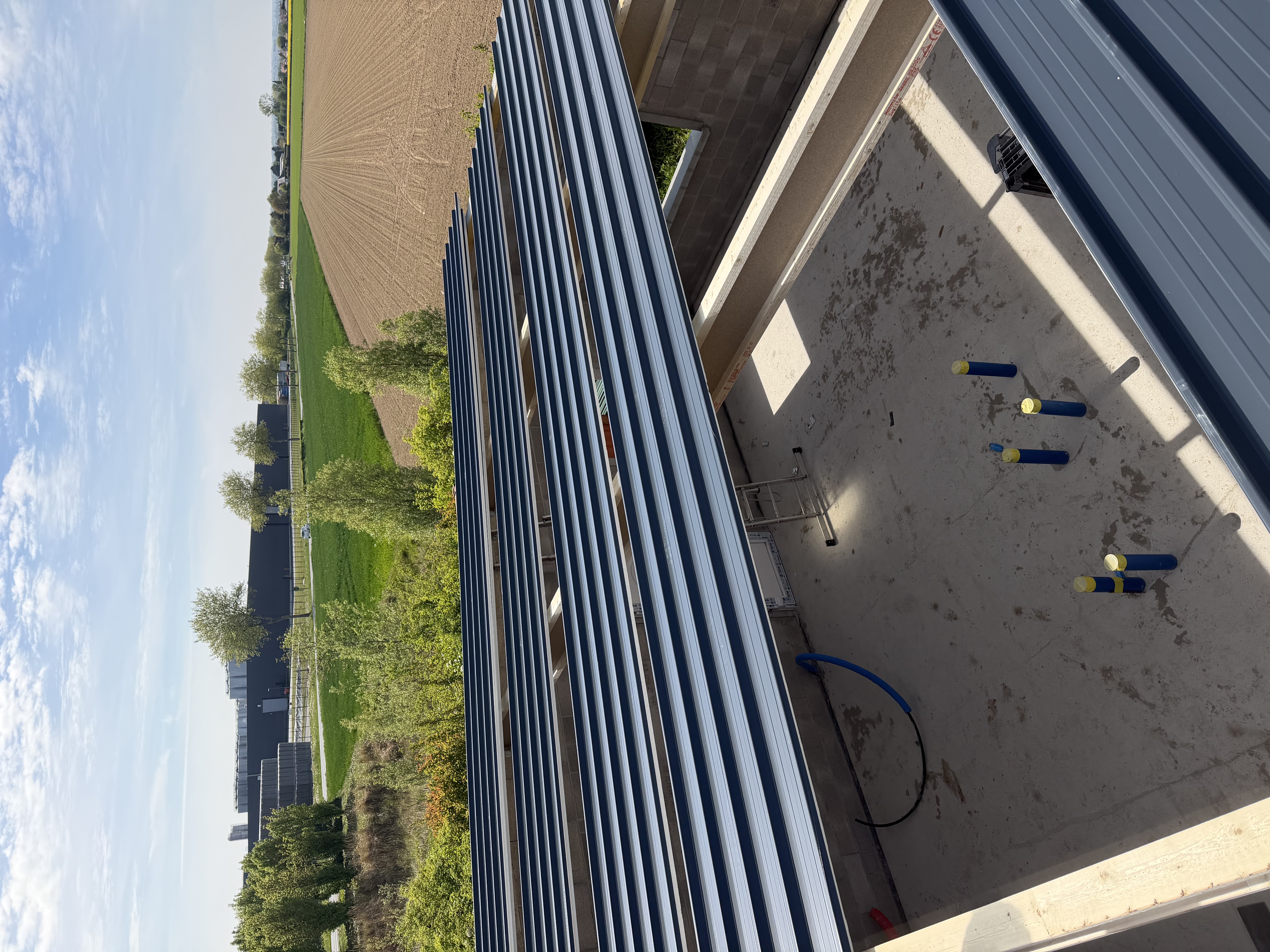 Couverture traditionnelle avant travaux