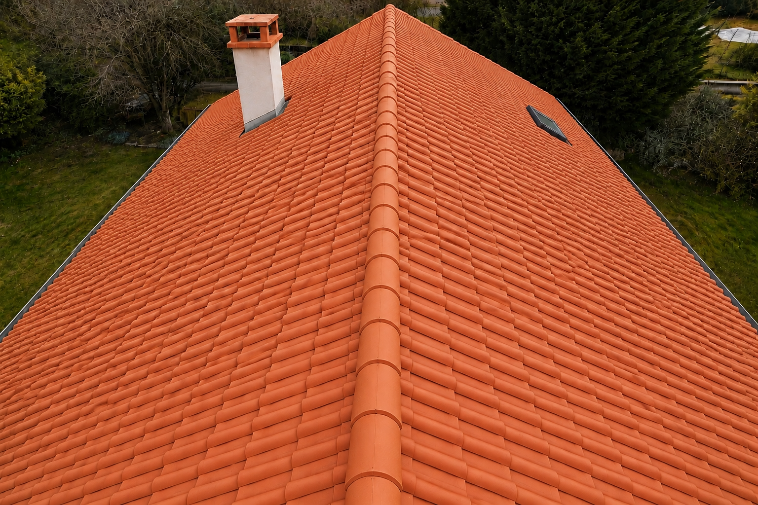 Démoussage après travaux
