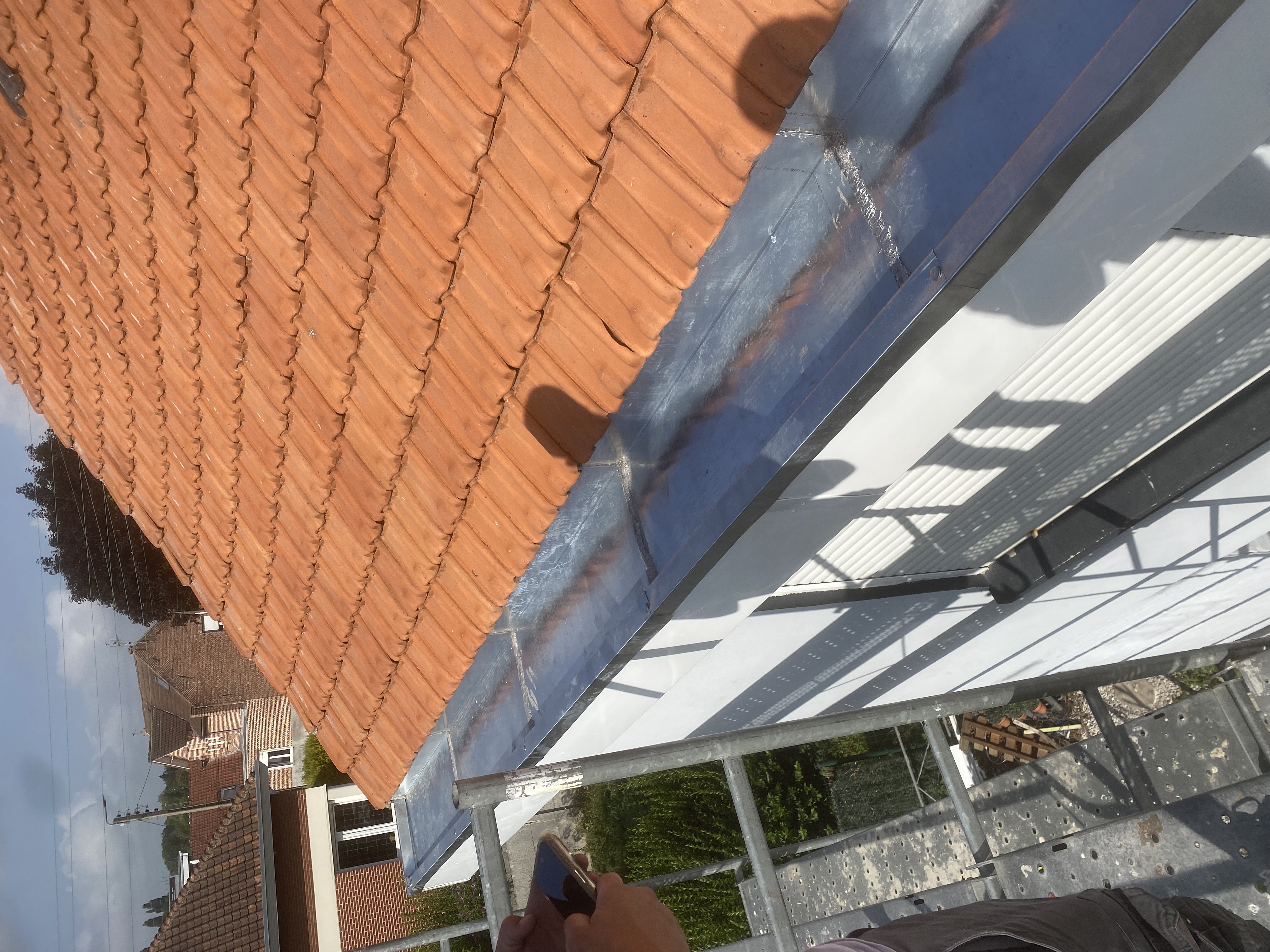 Zinguerie après travaux